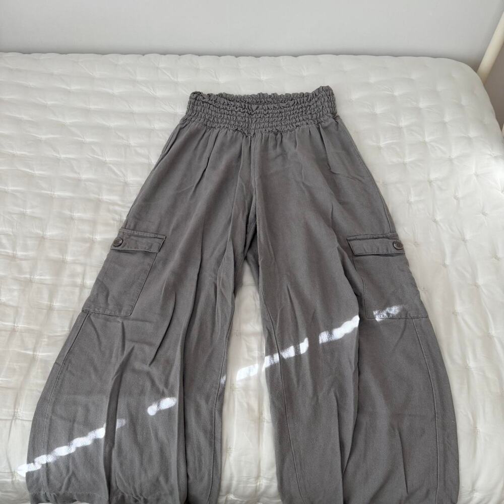 Rewash Wide Leg Cropped Pants - Size L but fits S/M